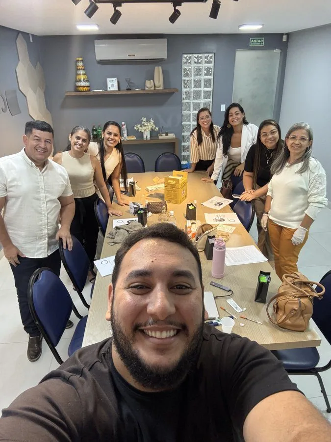 Turma reunida